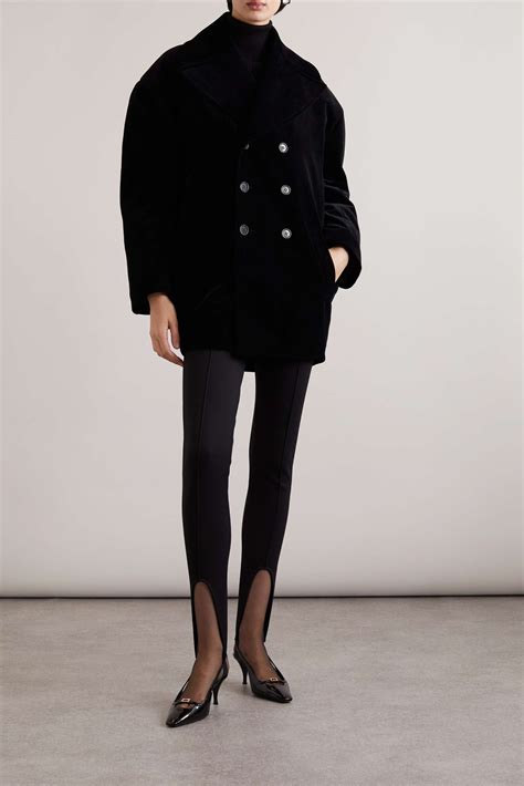 ysl velvet coat